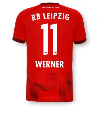 RB Leipzig Timo Werner #11 Bortedrakt 2022-23 Kortermet